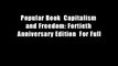 Popular Book  Capitalism and Freedom: Fortieth Anniversary Edition  For Full