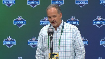 Chuck Pagano 2017 NFL Combine press conference