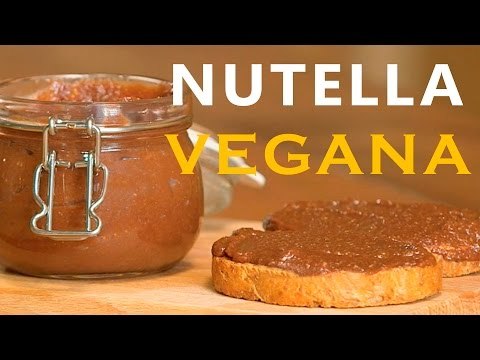 Cómo hacer NUTELLA CASERA vegana | Receta fácil y rápida