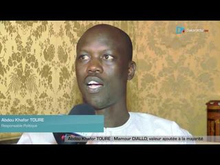 Abdou Khafor TOURE   Mamour DIALLO; valeur ajoutée à la majorité