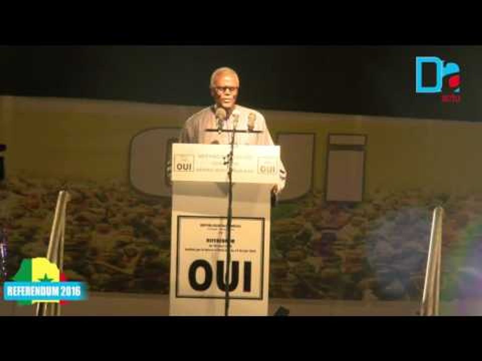 Referendum 2016   Discours tanor et Ldmpt