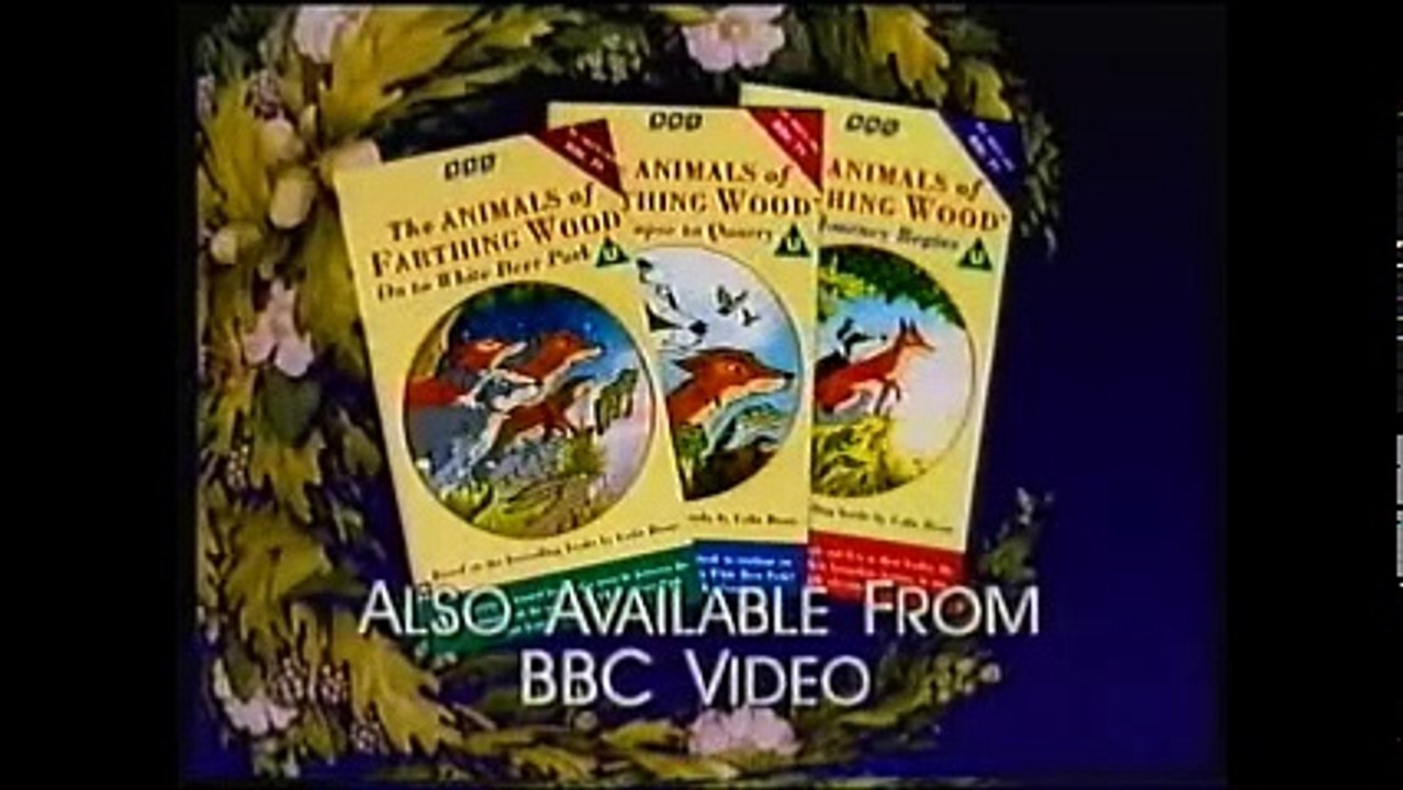 Start and End of Animals of Farthing Wood Vol. 4 - The Challenge of Winter VHS (1994)