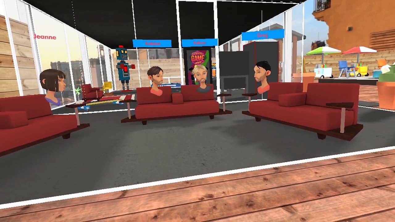 Le dating avec les avatars virtuels, au salon Virtuality Paris 2017.