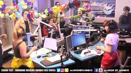 CRASH TEST - BONBONS DESSINS ANIMÉS DES STATES - Marion et Anne-So