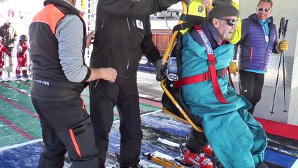 Alpes-de-Haute-Provence : il n'y a pas d'âge pour les plaisirs de la glisse. Les aînés de Jausiers l'ont démontré !