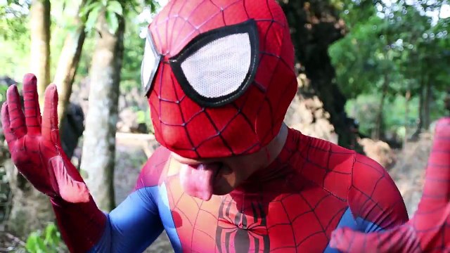 Frozen Elsa Bitten by VAMPIRE! w/ Spiderman Hulk Joker Pink Spidergirl Mini elsa Toys! Sup