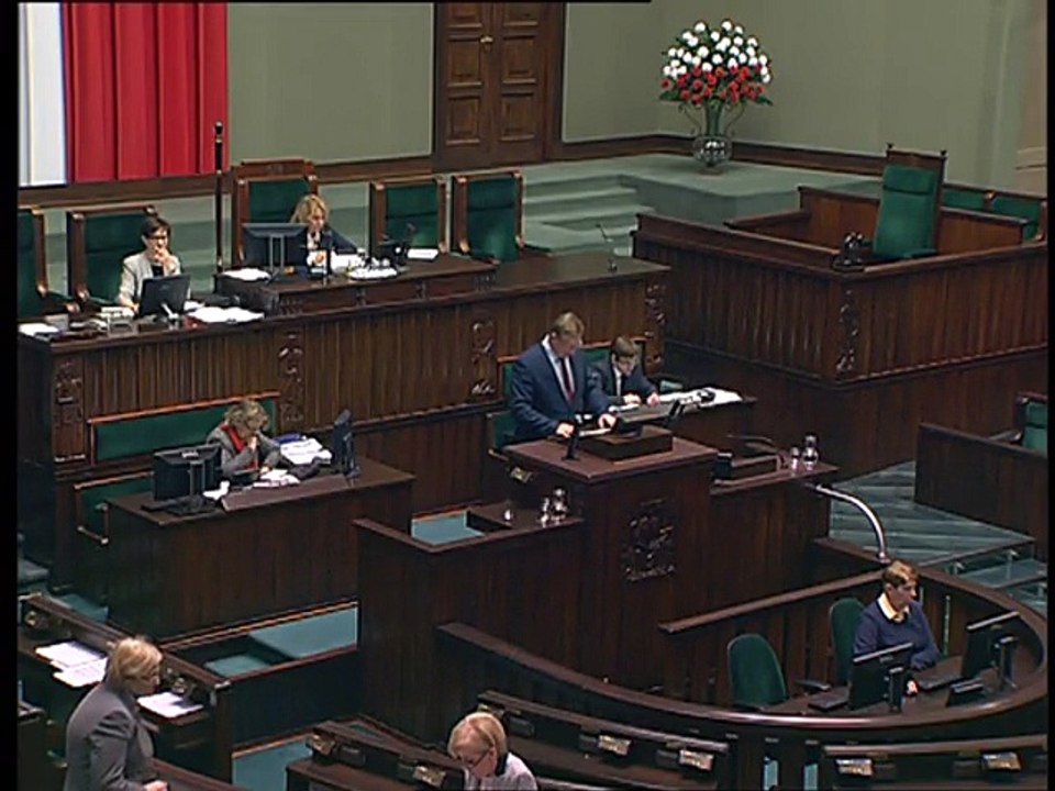 Poseł Ryszard Wilczyński - Wystąpienie z dnia 24 lutego 2017 roku.