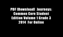 PDF [Download]  Journeys: Common Core Student Edition Volume 1 Grade 3 2014  For Online