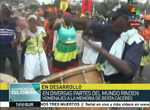 Recordarán hondureños a Berta Cáceres a un año de su asesinato