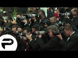 Gerad Depardieu, Hilary Swank - Montée des marches de Cannes 2014