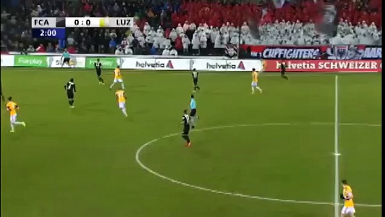 FC Aarau 0:1 FC Luzern (Swiss Cup 1 March 2017)