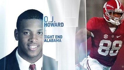 O.J. Howard 2017 Combine Workout