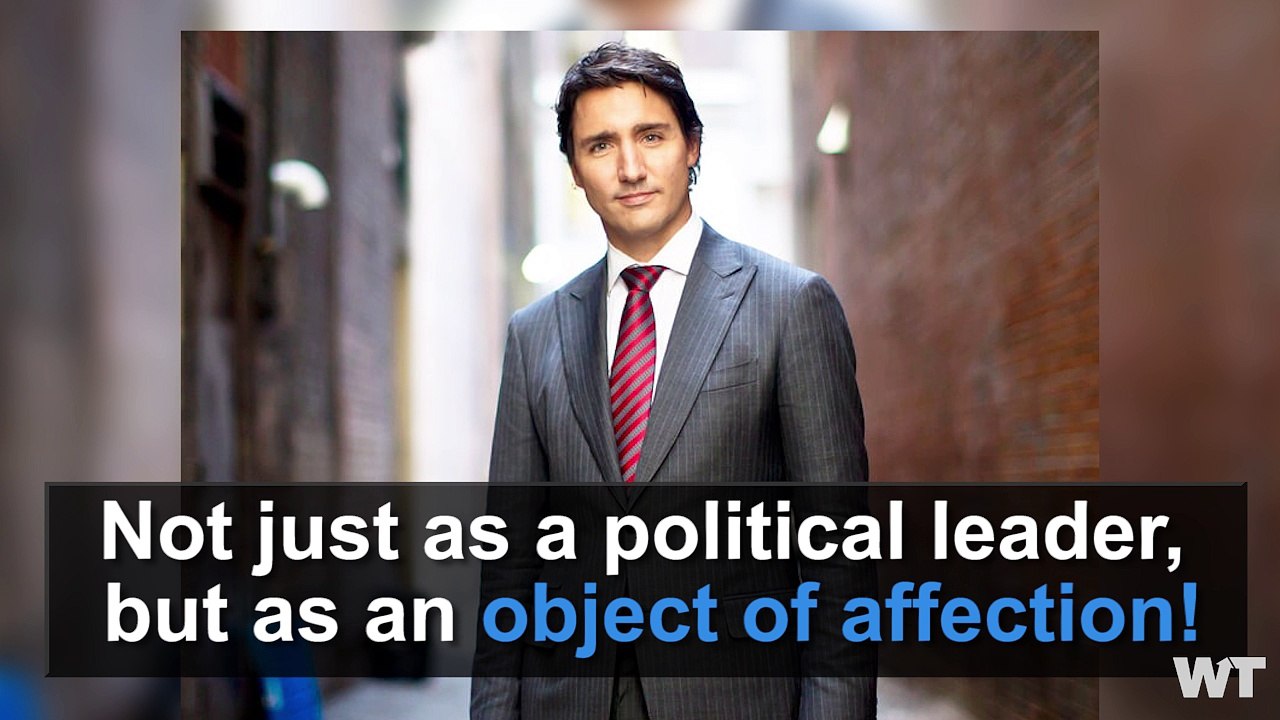 Internet DROOLING Over Young Justin Trudeau