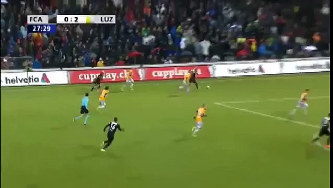 FC Aarau 1:2 FC Luzern (Swiss Cup 1 March 2017)