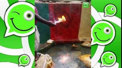 amazing..fire under water..مدهش..نار تحت الماء