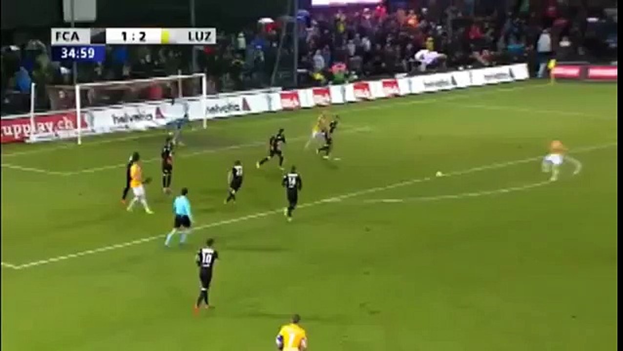 FC Aarau 1:3 FC Luzern (Swiss Cup 1 March 2017)