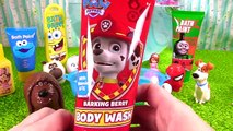 The Secret Life of Pets Bubble Bath with Toy Surprises & Paw Patrol Spongebob Bath Paint!