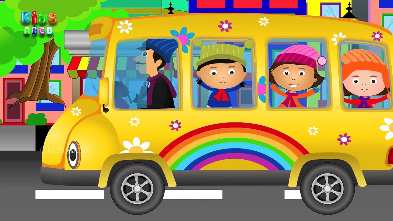 Wheels On The Bus | Popular Nursery Rhymes | Wheels On The Bus
