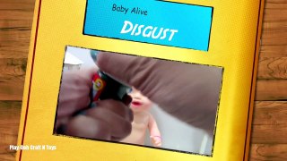 Play Doh Baby Alive _Inside Out_Joy Sadness Disgust Inspired Costumes