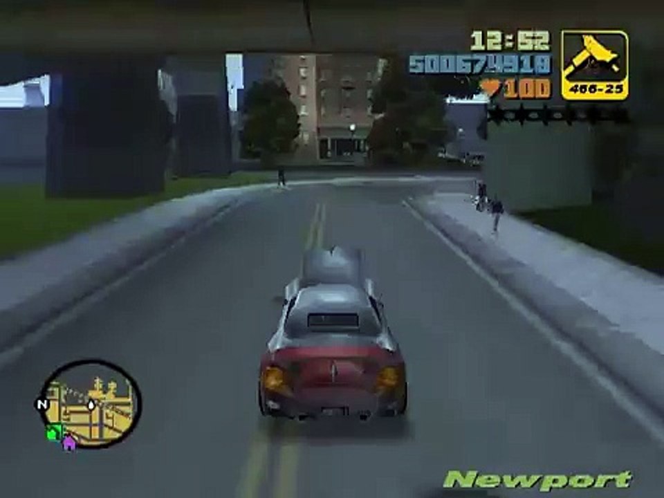 GTA 3 - Car frontflip 2