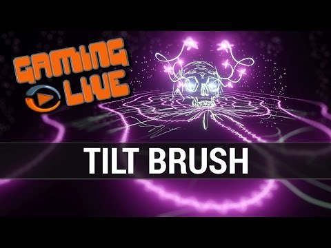 HTC VIVE : Dessiner en 3D sur Tilt Brush - VR Gameplay