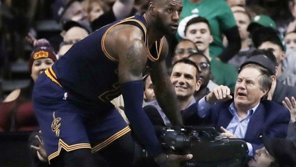 LeBron James Nearly KILLS Bill Belichick