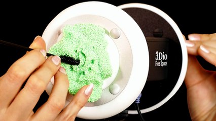 ASMR Floam Ear Cleaning & Slime Ear Massage – Binaural Whisper 3Dio