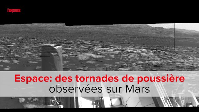 Espace: des tornades de poussière observées sur Mars