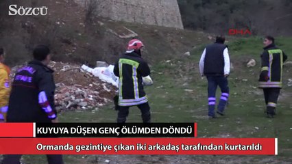 Descargar video: Kuyuya düşen genç ölümden döndü