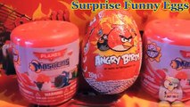 Angry Birds Juguetes Sorpresa de los Huevos de Pascua de Chocolate y Super Blandita Cars 2 ★SFE ★