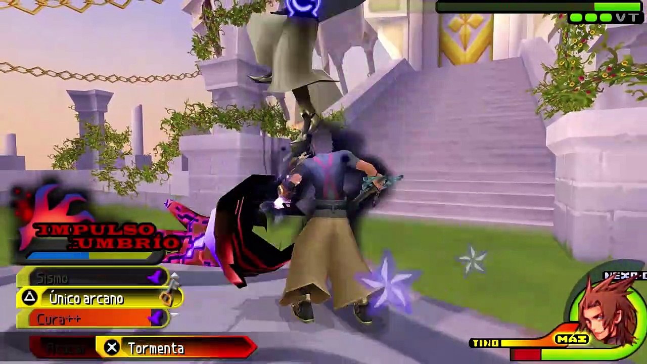 Kingdom Hearts- Birth by Sleep - #10 - Necrópolis de Llaves espada - FINAL ( Terra )