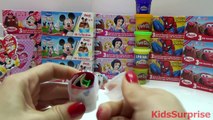 Surprise Eggs Mickey Mouse Spongebob Disney Princess Minnie Mouse Toys