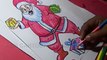 How to Draw Santa Claus Drawing step by step for kids