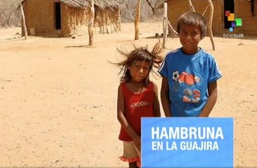 Colombianos expresan indignación por la situación de la etnia wayúu