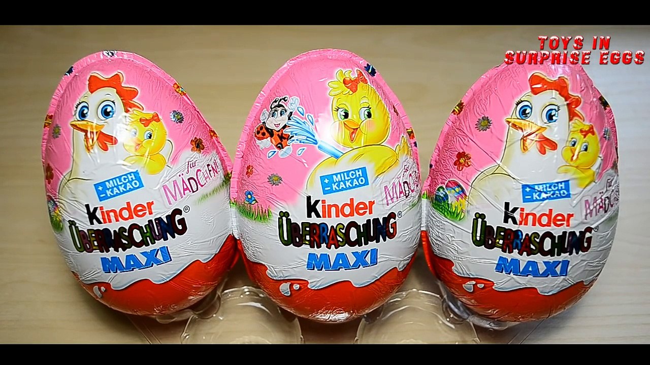 Киндер Сюрприз Принцессы Диснея Макси на русском языке для девочек Kinder Überraschung Maxi