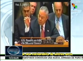 Justo al Medio: la información falsa que avaló la guerra en Irak