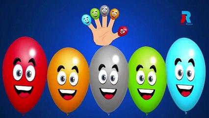 APRENDER los COLORES con Globos de Baby Dedo de la Familia Rimas Malas Bebé Dino Canciones