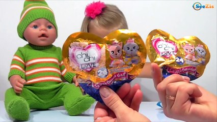 ✔Кукла Беби Борн и девочка Ярослава открывают сапожек с Сюрпризом / Baby Born Doll and Yaroslava ✔