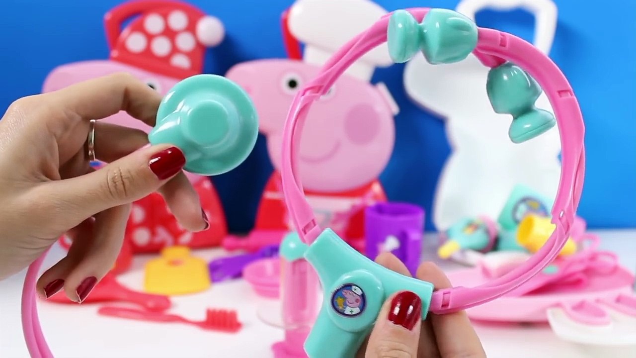 Peppa Pig Chef Peppa Pig Doctors Case Peppa Nurse Peppa Pig Hair Style Juguetes de Peppa Pig