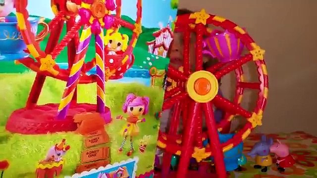 Los juguetes. Desembalaje, examinar, juegos, muñecas. Las Paperas Пеппа. Щенячий Patrulla de masha y el Oso