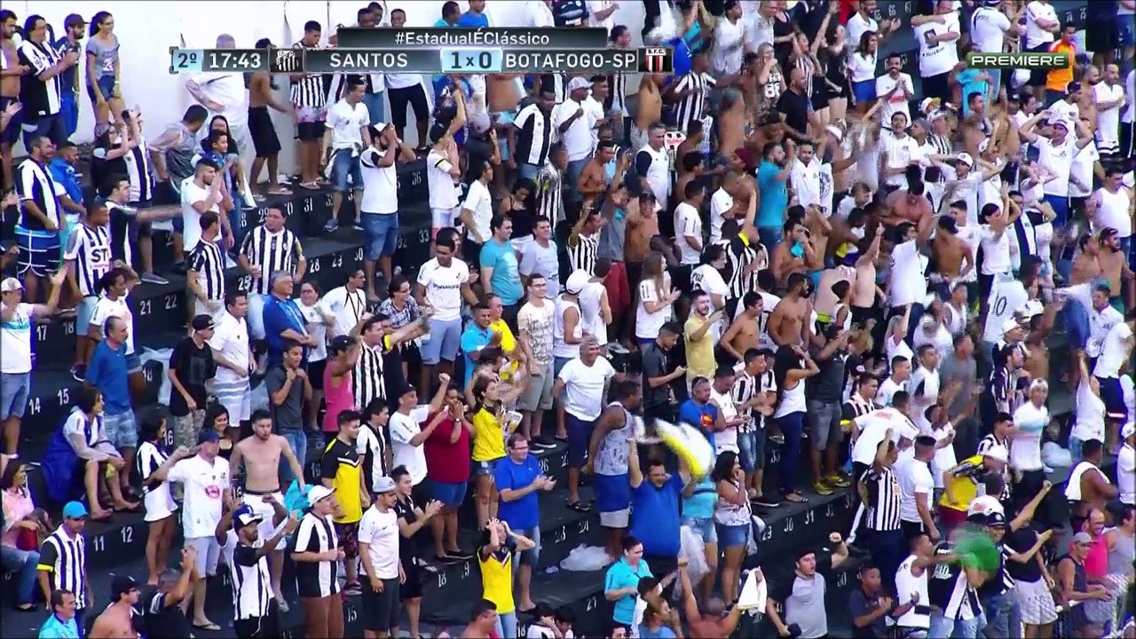 Paulistão 2017 - Santos x Botafogo de Ribeirão Preto