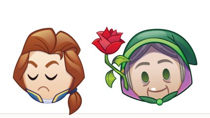 La Belle et la Bête - Raconté par des Emojis - Disney [Full HD,1920x1080]