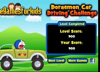 Doraemon Car Driving Challenge Game Play HD - Kids Car Games