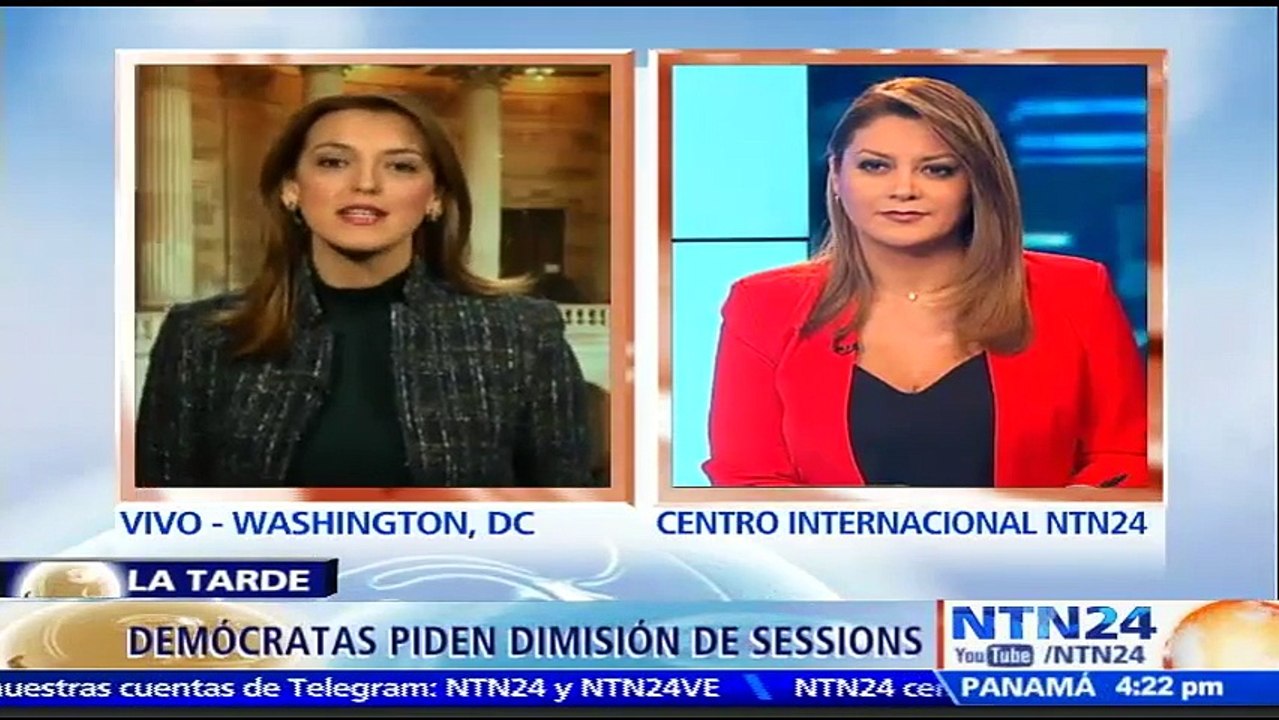 Demócratas piden dimisión del fiscal Jeff Session por considerar que le mintió a EE. UU.