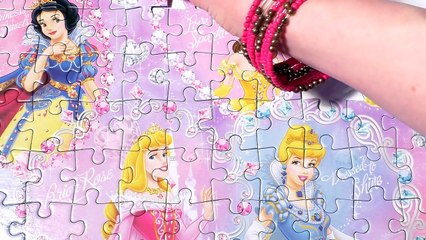 Clementoni JEWELS PUZZLE Disney Princess Games 104-piece Kids Toddler Puzzels De