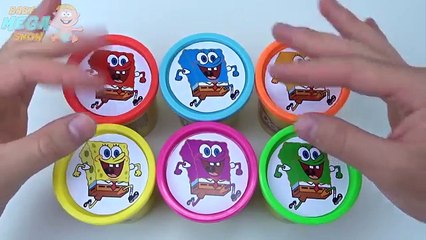 Сups Surprise Toys Play Doh Clay Paw Patrol Collection Rainbow Learn Colours in English