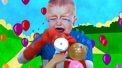 Spiderman Balloons Finger Family Song Learn Colors with Spider-man. Nursery Rhymes for tod