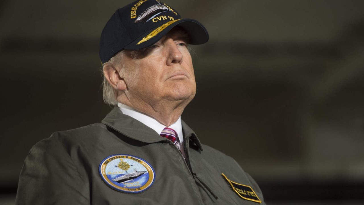 Trump to military: 'I will never, ever let you down'