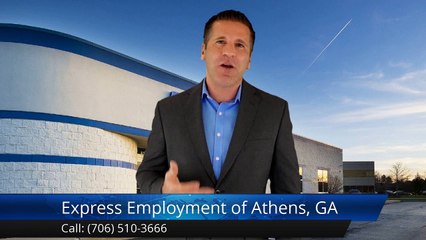 Express Employment Professionals - Athens, GA |Exceptional 5 Star Review by Brittany C.