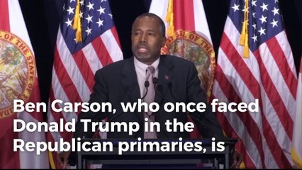 Ben Carson joins Trump's Cabinet